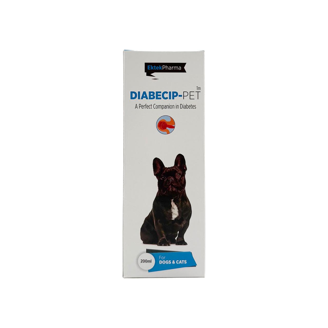 Diabecip Pet Syrup- 200ml (A Perfect Companion in Diabetes)